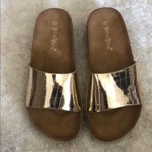 Slip on sandals
